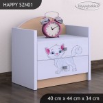 Nočna omarica Happy babies Mucka 12 SZN1